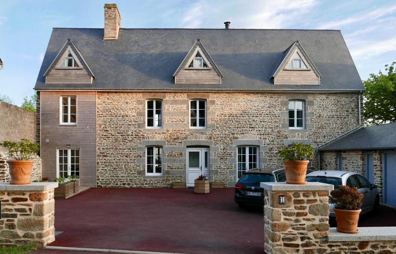Villa De La Plage, La Baie Du Mont-Saint-Michel, Sauna Dragey Bagian luar foto