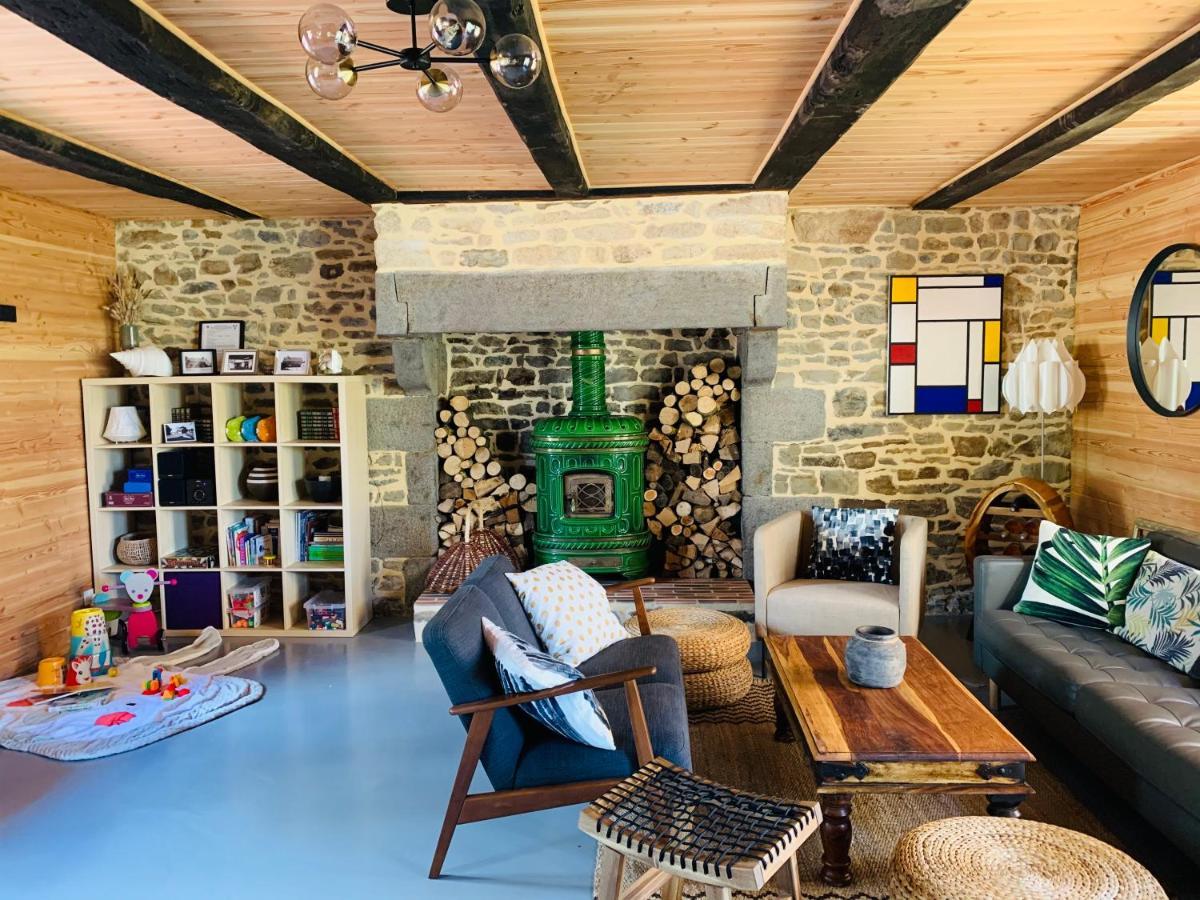 Villa De La Plage, La Baie Du Mont-Saint-Michel, Sauna Dragey Bagian luar foto