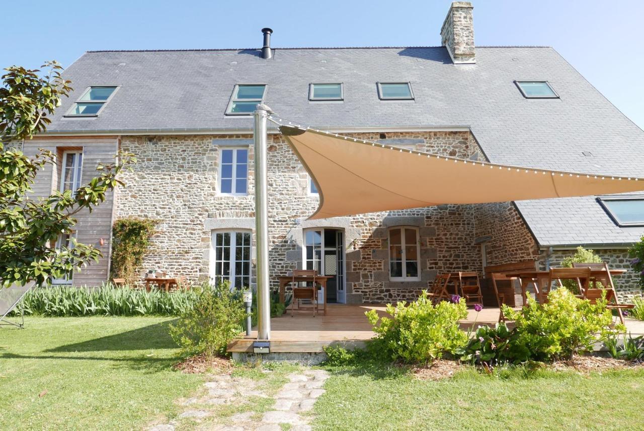 Villa De La Plage, La Baie Du Mont-Saint-Michel, Sauna Dragey Bagian luar foto