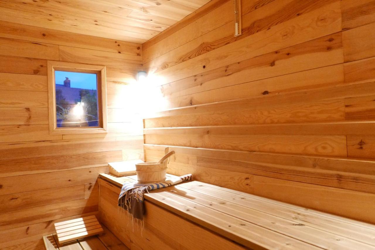 Villa De La Plage, La Baie Du Mont-Saint-Michel, Sauna Dragey Bagian luar foto