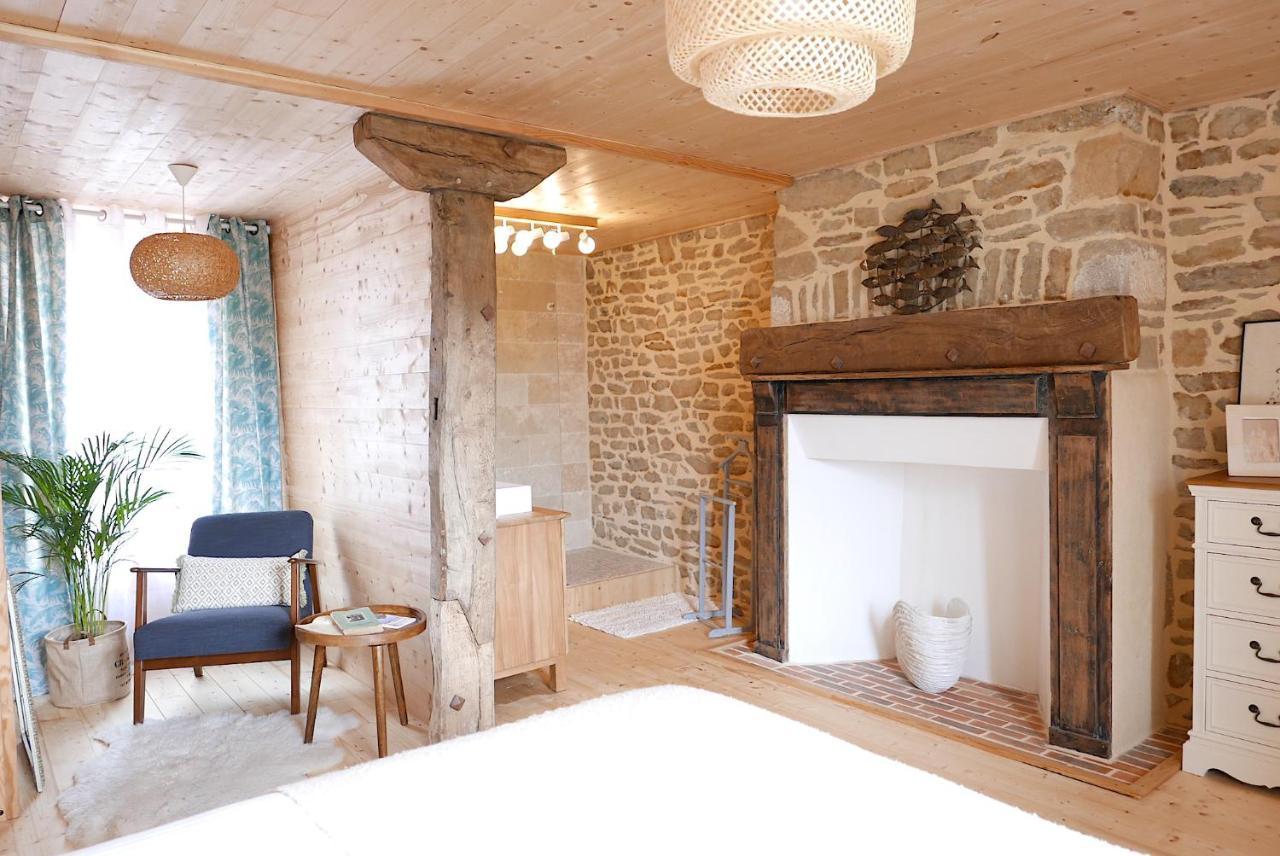 Villa De La Plage, La Baie Du Mont-Saint-Michel, Sauna Dragey Bagian luar foto