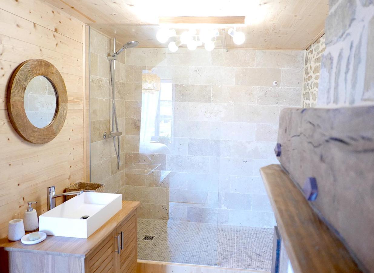 Villa De La Plage, La Baie Du Mont-Saint-Michel, Sauna Dragey Bagian luar foto